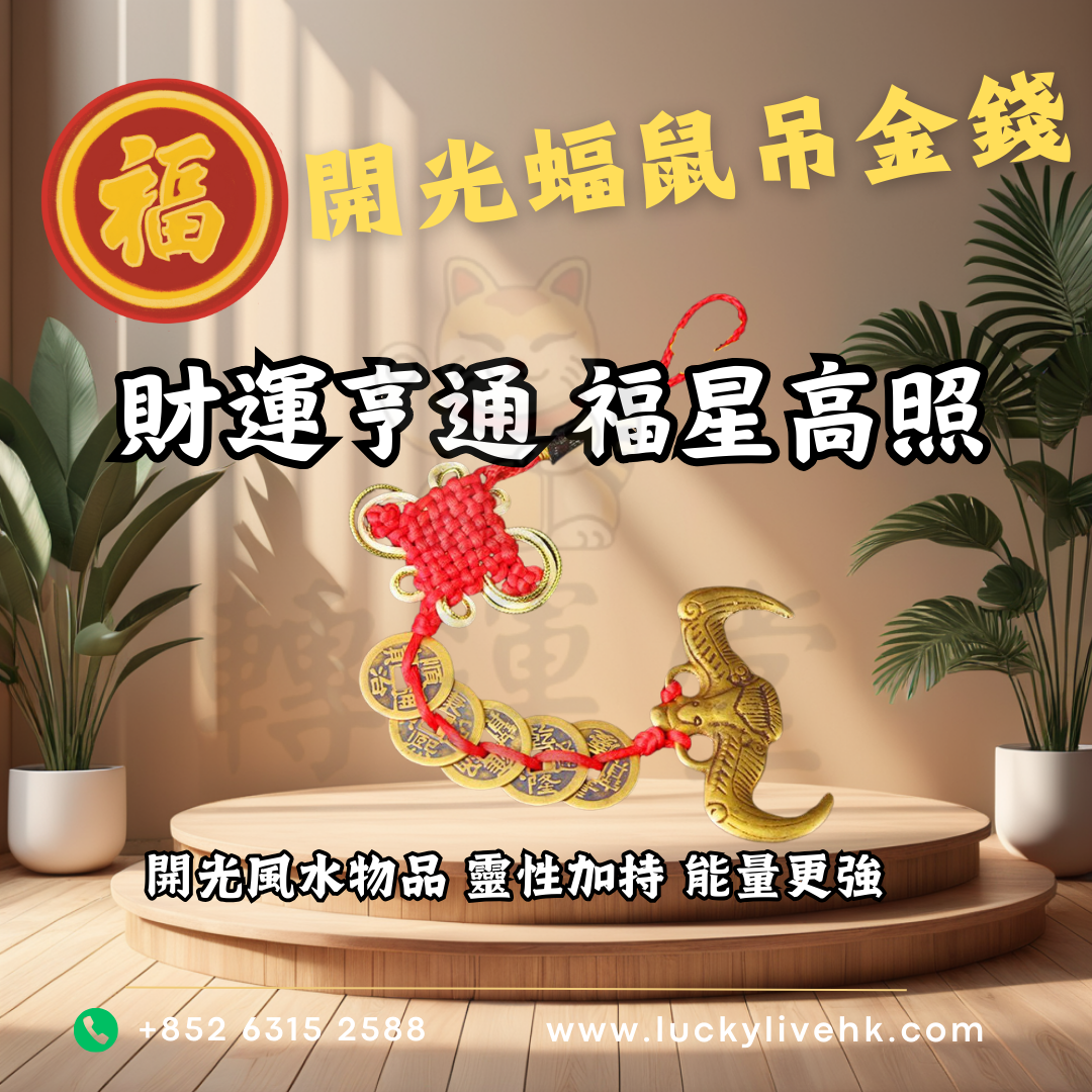 開光蝠鼠吊金錢